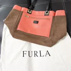 FURLA トートバッグ スエード レザー♡リバーシブル◯