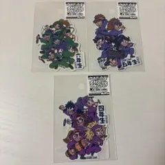 ① 忍たま乱太郎　b-side label ステッカー　4.5.6年生セット