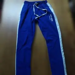 COME SENSE スウェットパンツ 青