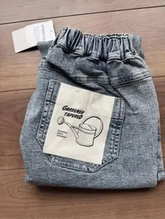 【新品】ブランシェス　ガーデナーテーパードデニムパンツ　140㎝