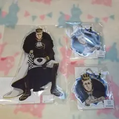 くじ 進撃の巨人 チェスstyle エルヴィン　3点　アクスタ　缶バッジ