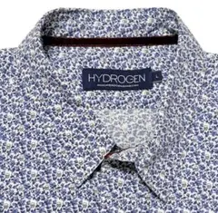 HYDROGEN ハイドロゲン 総柄 スカル柄 長袖シャツ Lのサムネイル