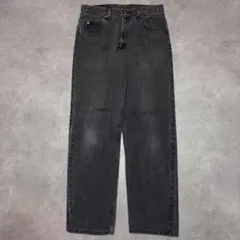 Wrangler ラングラー W32 ブラックデニム 黒 古着 18495