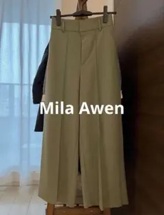 Mila Owen ミラオーウェン ワイドパンツ 1度着用美品 ウエストゴムのサムネイル