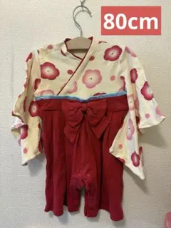 袴風ロンパース 80cm