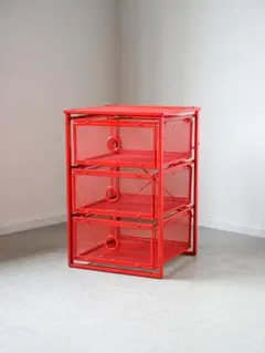 IKEA BAGGEBO（バッゲボー）シェルフユニット レッド 赤 廃盤 - メルカリ