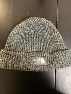 THE NORTH FACE グレー ニット帽 中古品