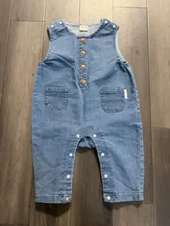 デニムサロペット　80サイズ