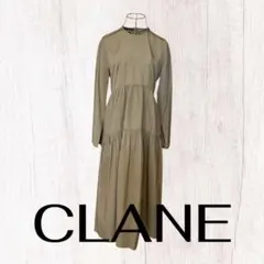 美品 CLANE 2,6万円 スタンドカラーブラウス ハイネックブラウス 