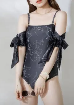 新品 【Chico】取り外しスリーブBACK開きワンピースのサムネイル