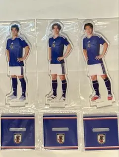 サッカー日本代表 アクリルスタンド 田中碧 佐野海舟 上田綺世 セット 新品のサムネイル
