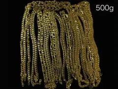 イミテーションアクセサリー 金メッキ　まとめ売り 約500g