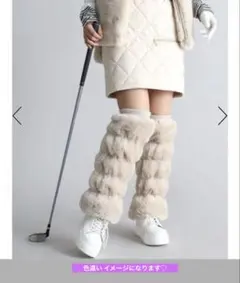 SALE✩.*˚SCOTCLUBレディース ファーレッグウォーマー