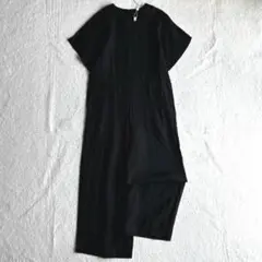 kiyo様♥MARGARET HOWELL リネン麻ワンピース チャコール F - メルカリ