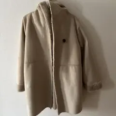 美品　ムートンコートLサイズ