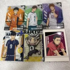 ハイキュー!! キャラクターカードセット バラ売り可能⭕️
