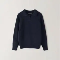 【完売品】OHOTORO Seed Knit ネイビーのサムネイル