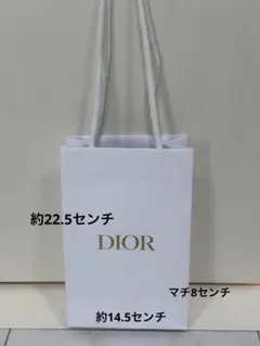 Dior ショッピングバッグ ホワイト