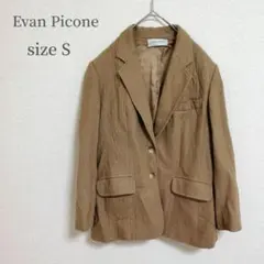 Evan Picone テーラードジャケットウール混 S〜M きれいめ