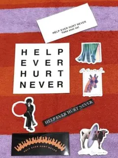 藤井風 HELP EVER HURT NEVER フレークシール3枚 - メルカリ
