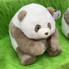 ☆メーカー正規品☆茶色いパンダ 七仔チーザイ 抱きぬいぐるみ