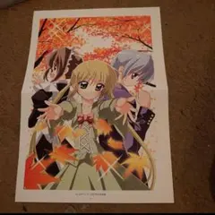 ネギま ハヤテのごとく 劇場版 b2ポスター ネギま ハヤテのごとく 劇場版 b2ポスター 番宣 魔法先生ネギま