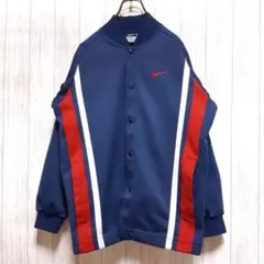 y2k　希少　ナイキ　トラックジャケット　ワンポイント刺繍　XXＳサイズ