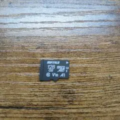 BUFFALO microSDXC 128GB メモリーカード アダプター付