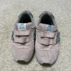 New Balance 313 キッズスニーカー ピンク 16㎝
