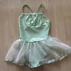 ☆新品未使用☆チャコット☆Kids☆レオタード☆ピーコックグリーン☆120K☆ キャミソールレオタード | チャコット