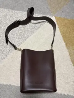 RANDEBOOショルダーバッグ ダークブラウンのサムネイル
