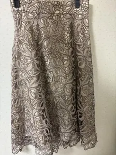 proportion レースフレアスカート Mサイズ