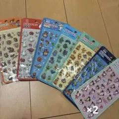 ディズニーぷくぷくシール 9枚セット