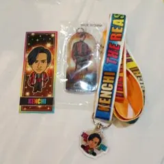 KENCHI ストラップキーホルダーセットTHEREASON