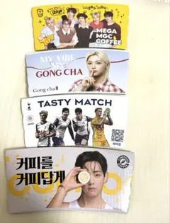 カップスリーブ　 韓国限定　4点セットのサムネイル