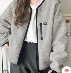 《JaVa ジャバコラボ》 2wayノーカラーリバーシブルパイピングジャケット