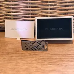 最終値下げ　美品　BURBERRY　バーバリー　マネークリップのサムネイル