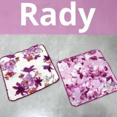 Rady✨️花柄ハンカチ 2枚セット‼️のサムネイル
