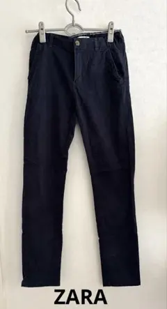 【ZARA】ネイビー スリムフィット パンツ 164cm 男の子
