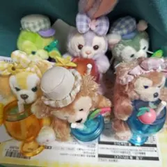 ダッフィー＆フレンズ2022年夏ぬいぐるみストラップ