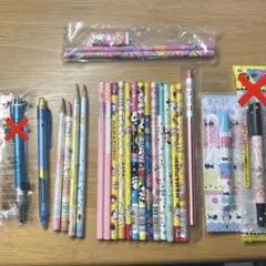 文房具 まとめ売り 女の子 女児 小学生 鉛筆 なまえぺん 補助軸 シャーペン