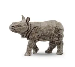 14860 schleich インドサイ（仔） サイ フィギュア 動物 リアルのサムネイル