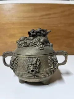 九つの龍の香炉 骨董品 九つの龍の香炉 骨董品 - メルカリ