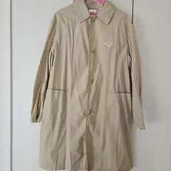 DANTON×DOORS　別注／ステンカラーコート　イエローベージュ　34サイズ DANTON×DOORS 別注／ステンカラーコート イエローベージュ 34サイズ