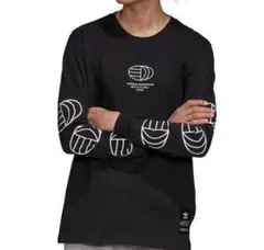 アディダス 長袖Tシャツ ブラック