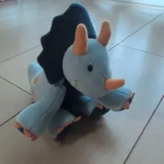 トリケラトプス ぬいぐるみ 青色 Gotta Getta Guild