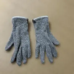 moon bell ニット手袋 グレー M