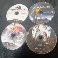 処分品　PS3 ゲームソフト 4本セット