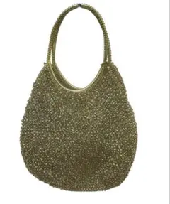 ANTEPRIMA ワイヤーバッグ　ハンドバッグ　ゴールド