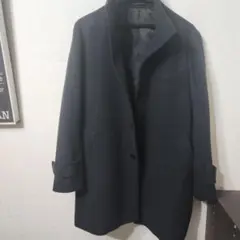 UNITED ARROWS ブラック ウールコート